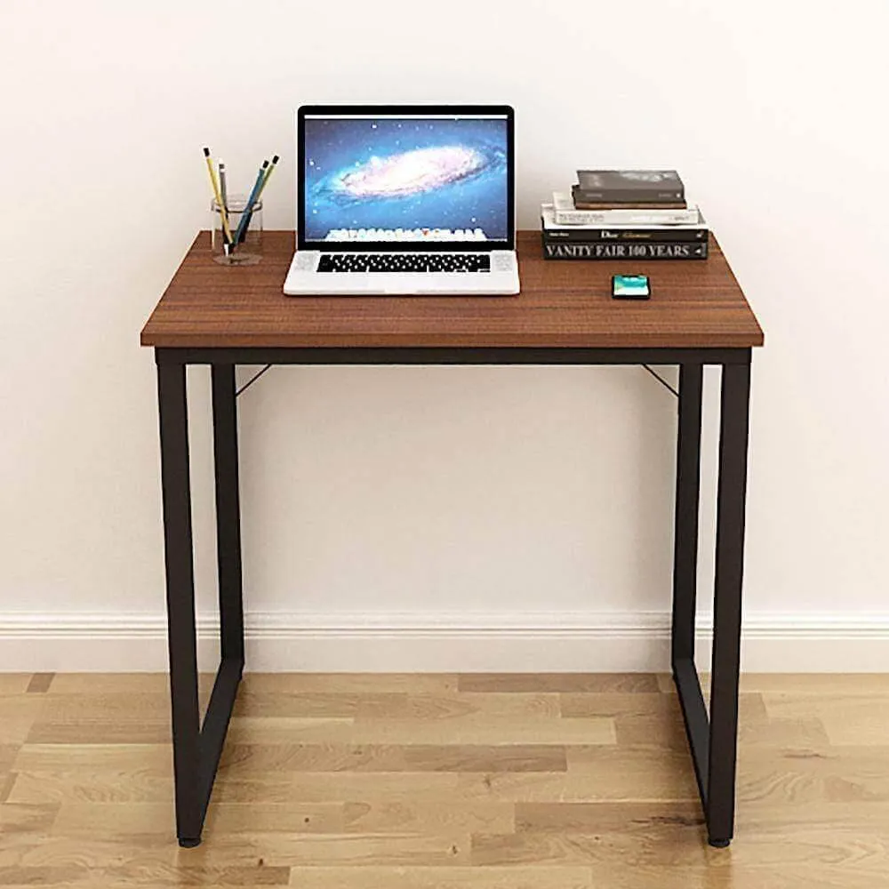 Helios T80 Modern Study/ Writing Desk, Acacia Walnut