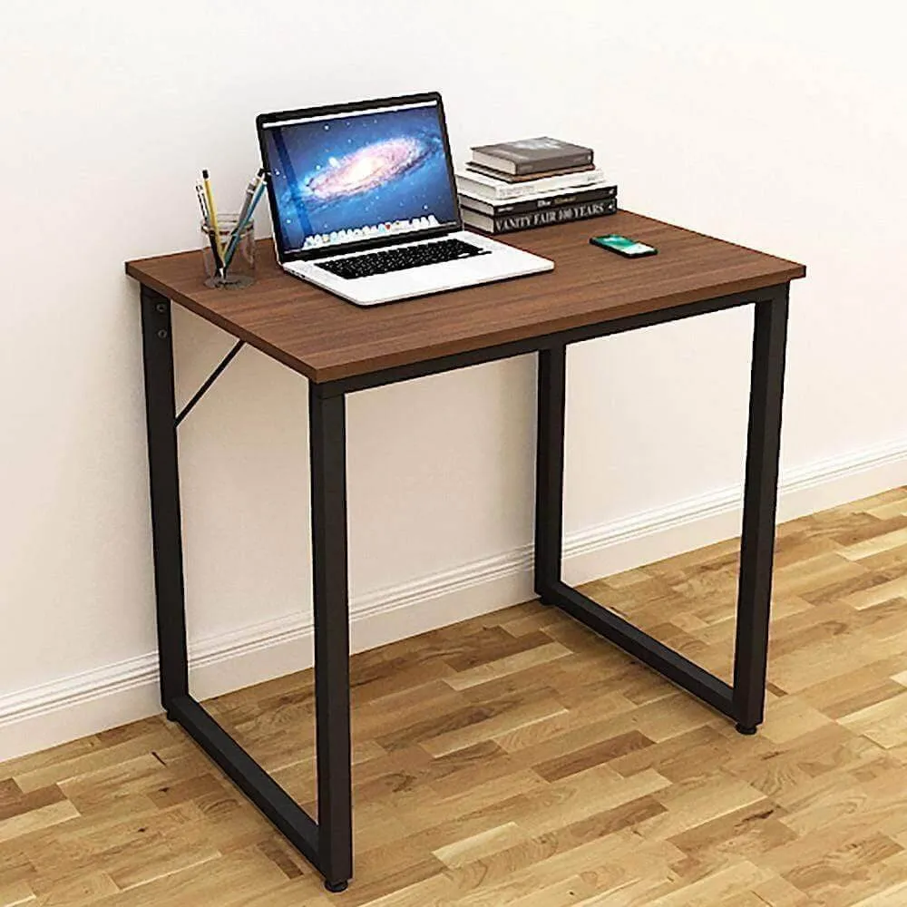 Helios T80 Modern Study/ Writing Desk, Acacia Walnut