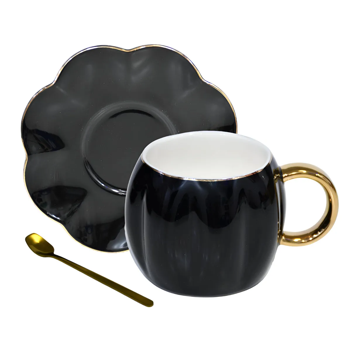 High-Quality Ceramic Coffee Cup Set