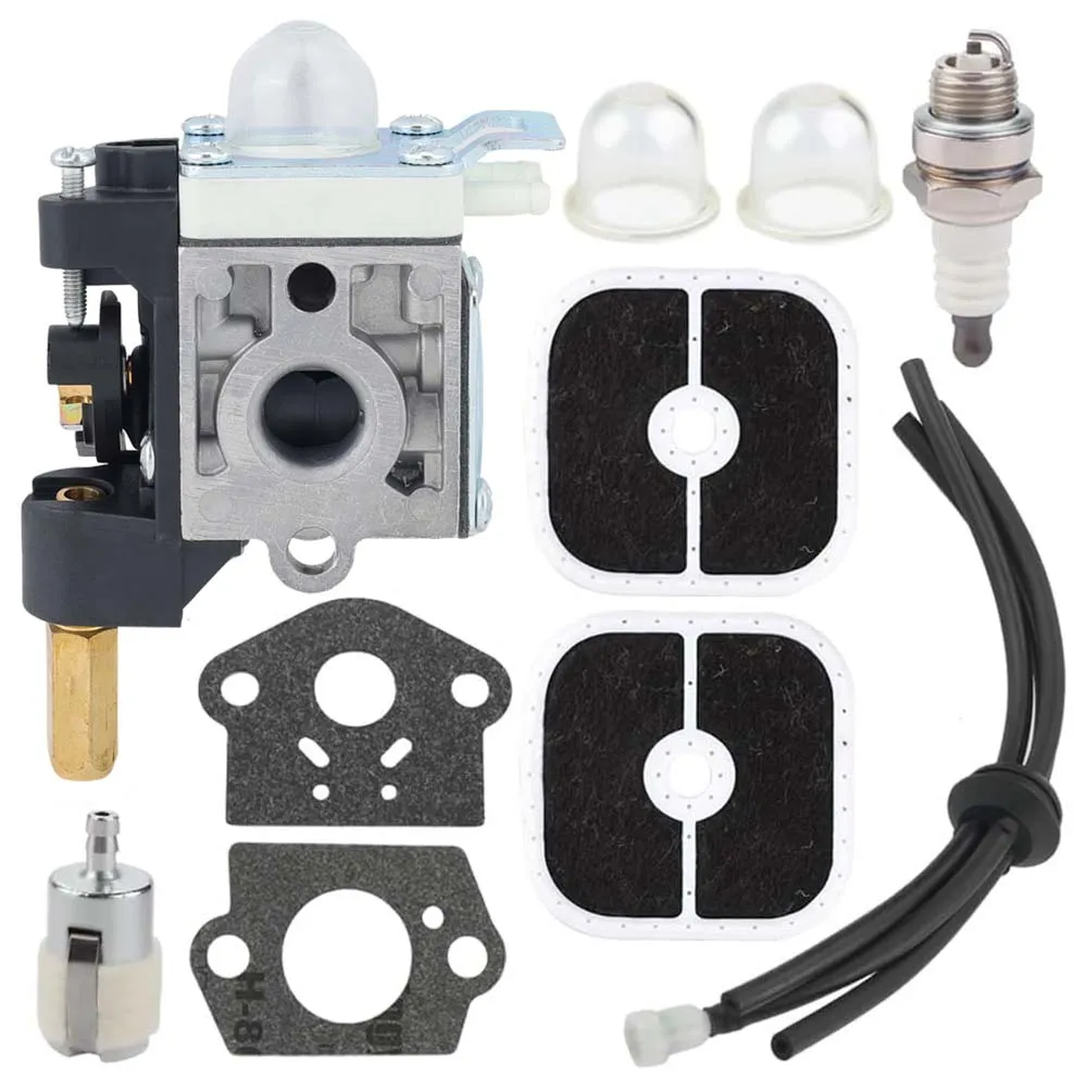 Hipa SRM-266 Carburetor Kit for ECHO SRM-266S SRM-266T SRM-266U PAS-266 PPT-266 PPT-266H PE-266 PE-266S SHC-266 HCA-266 Trimmer # RB-K112