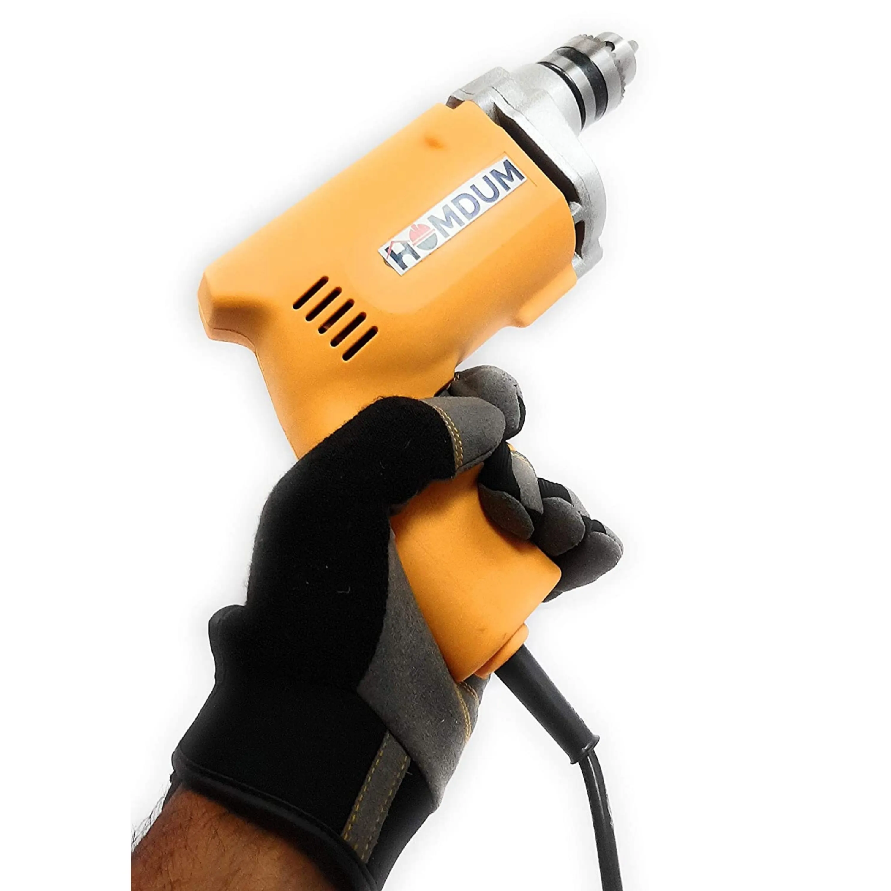 Homdum Simple MAF Electric hand Drill Machine 10mm drill chuck capacity with drill key