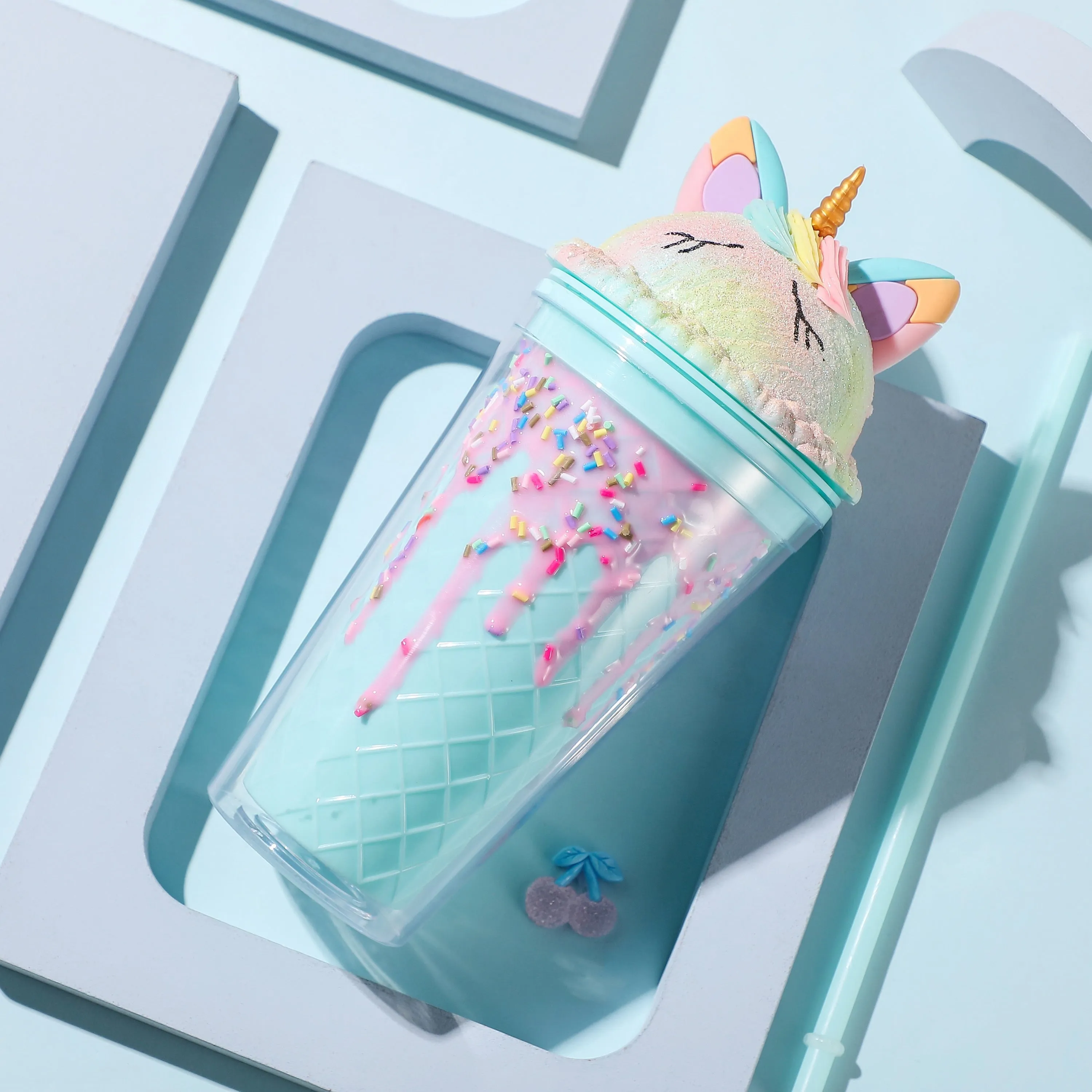 Icecream Unicorn Water Bottles