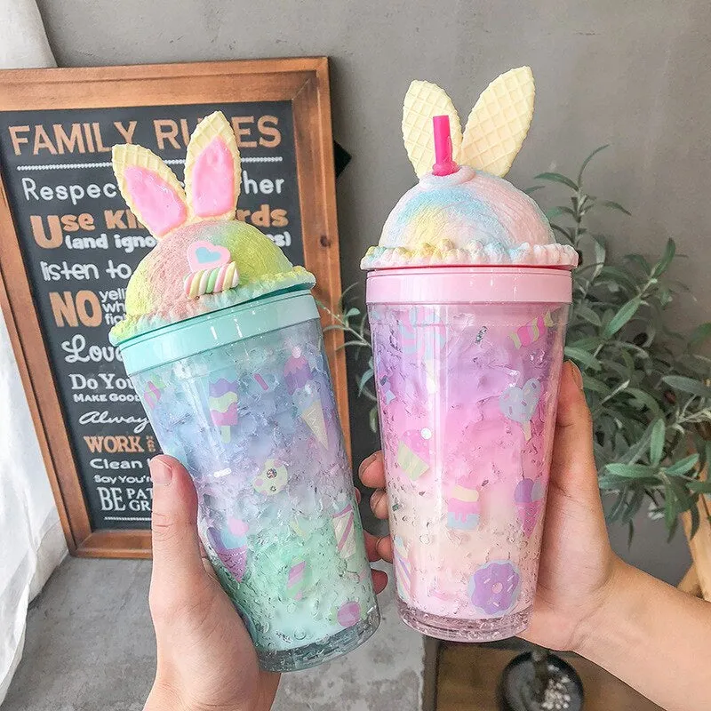 Icecream Unicorn Water Bottles