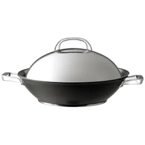 Infinite Non-Stick Wok & Stainless Steel Lid: Family Size - 36cm