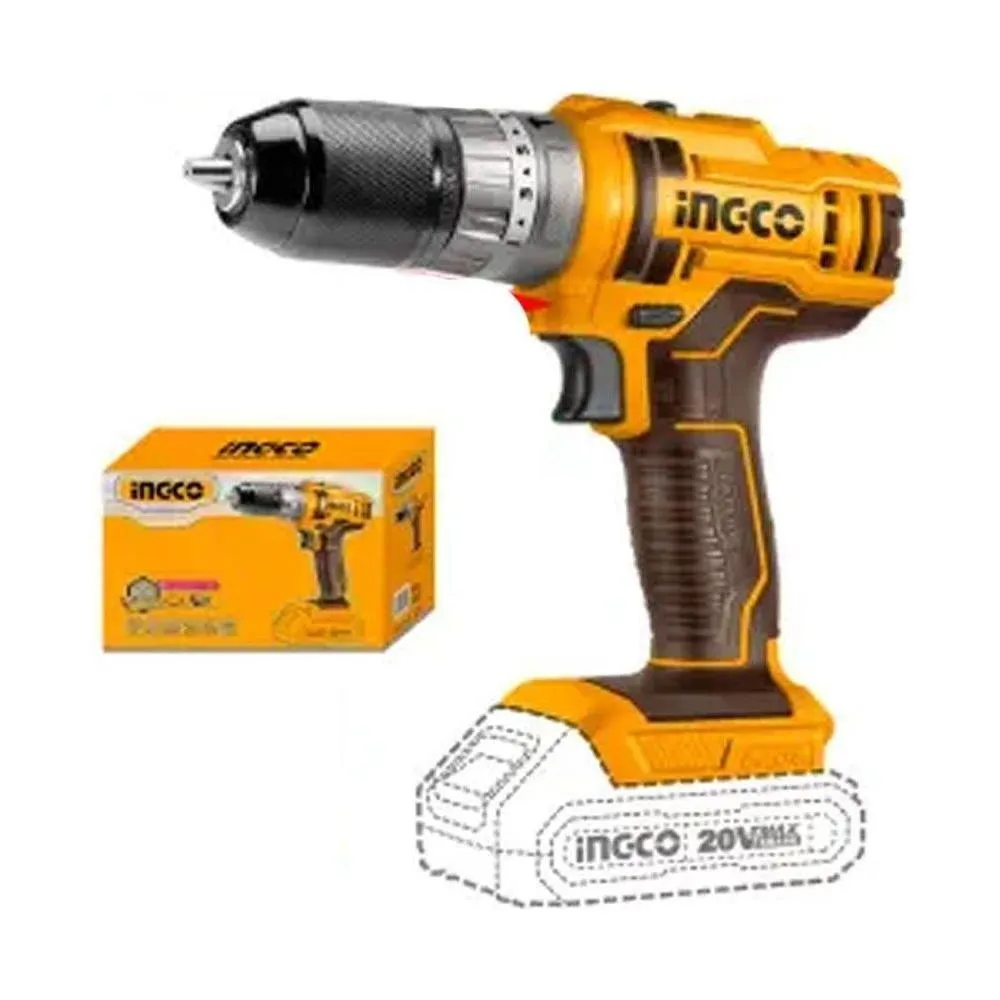 Ingco CIDLI201455 Li-Ion Impact Drill 20V