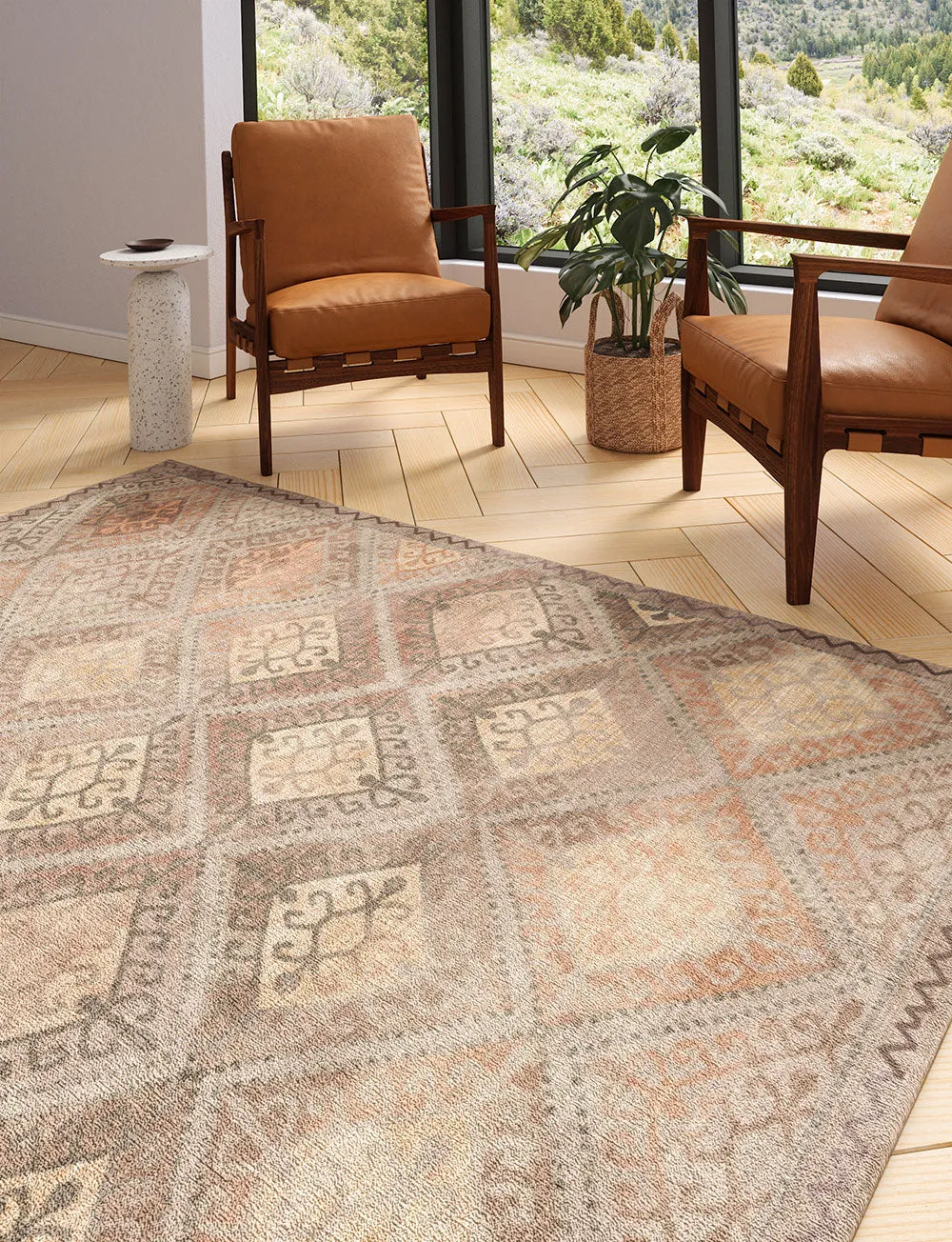 Kazna Natural Beige Rug