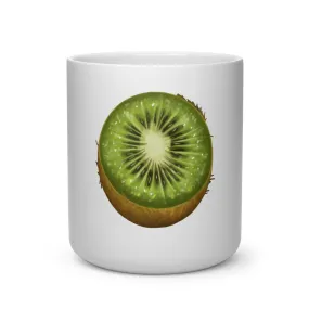 Kiwi Heart Shape Mug