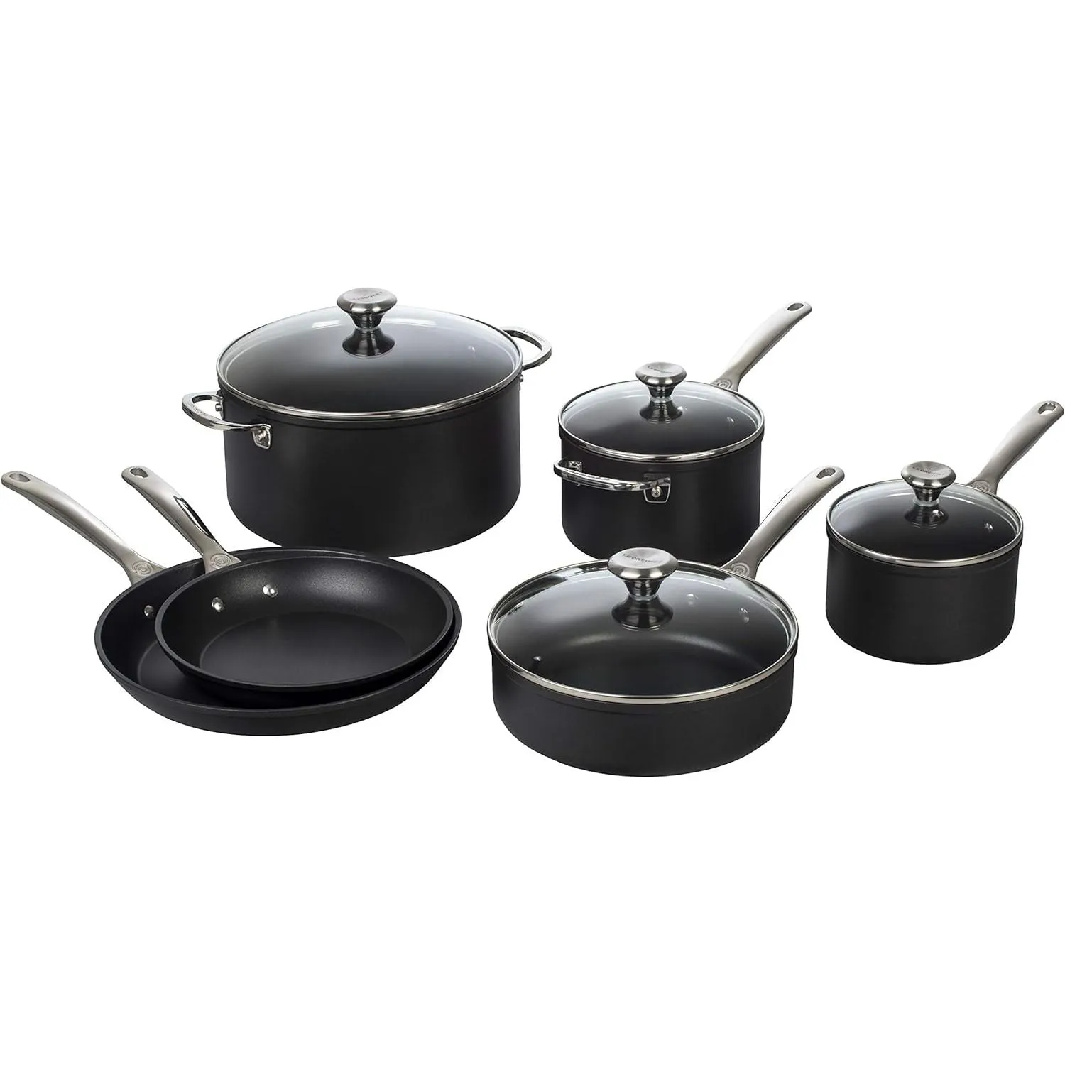 Le Creuset 10-Piece Toughened Nonstick Pro Cookware Set