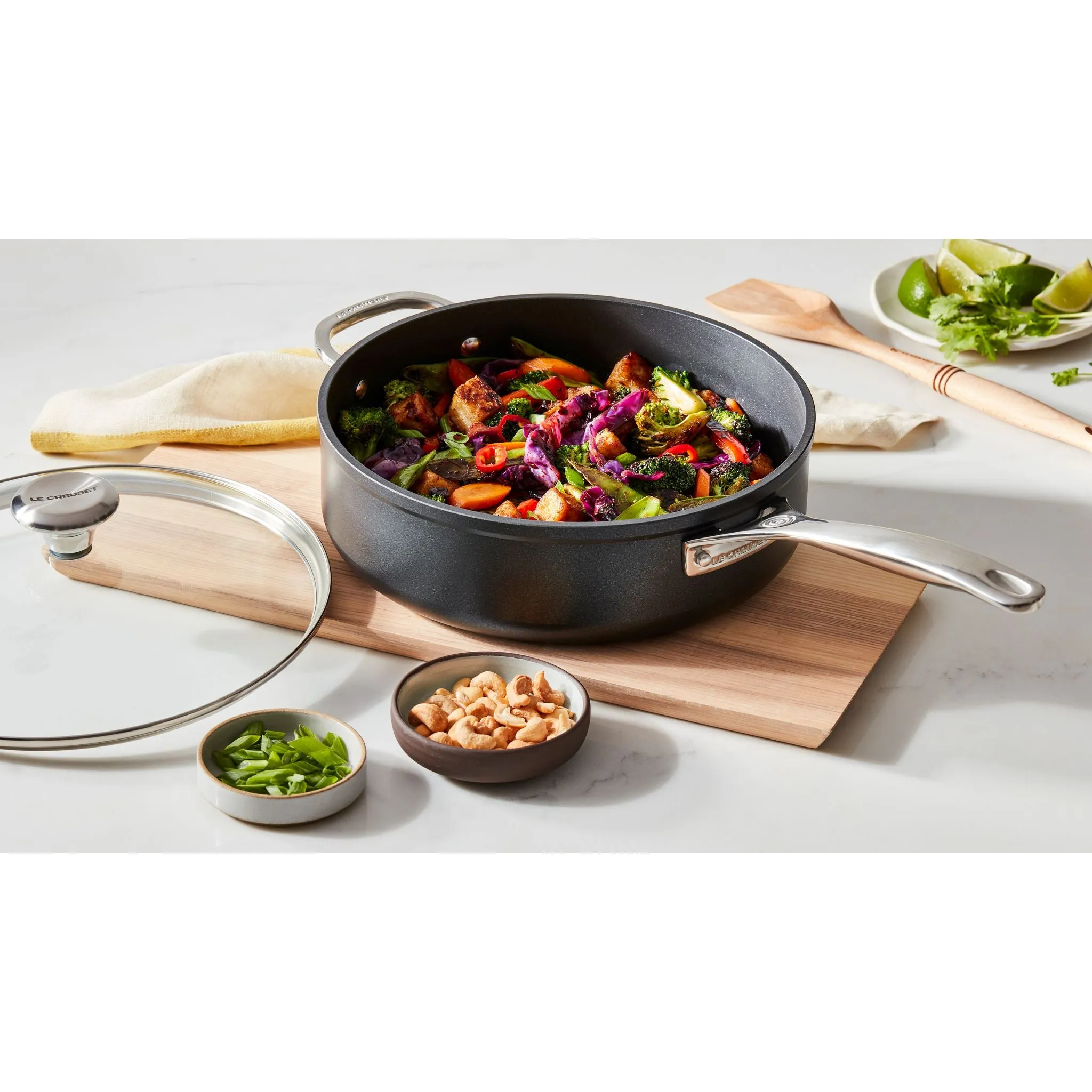 Le Creuset 10-Piece Toughened Nonstick Pro Cookware Set