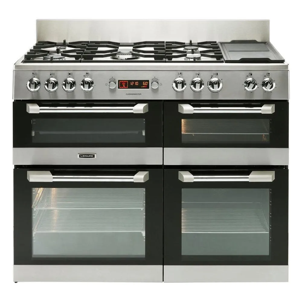 Leisure Cuisinemaster 110cm Dual Fuel Range Cooker - Stainless Steel | CS110F722X