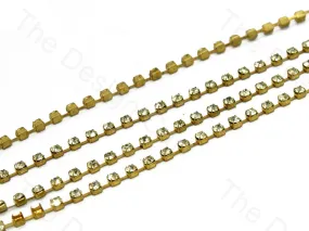 Light Yellow Golden Cup Chain