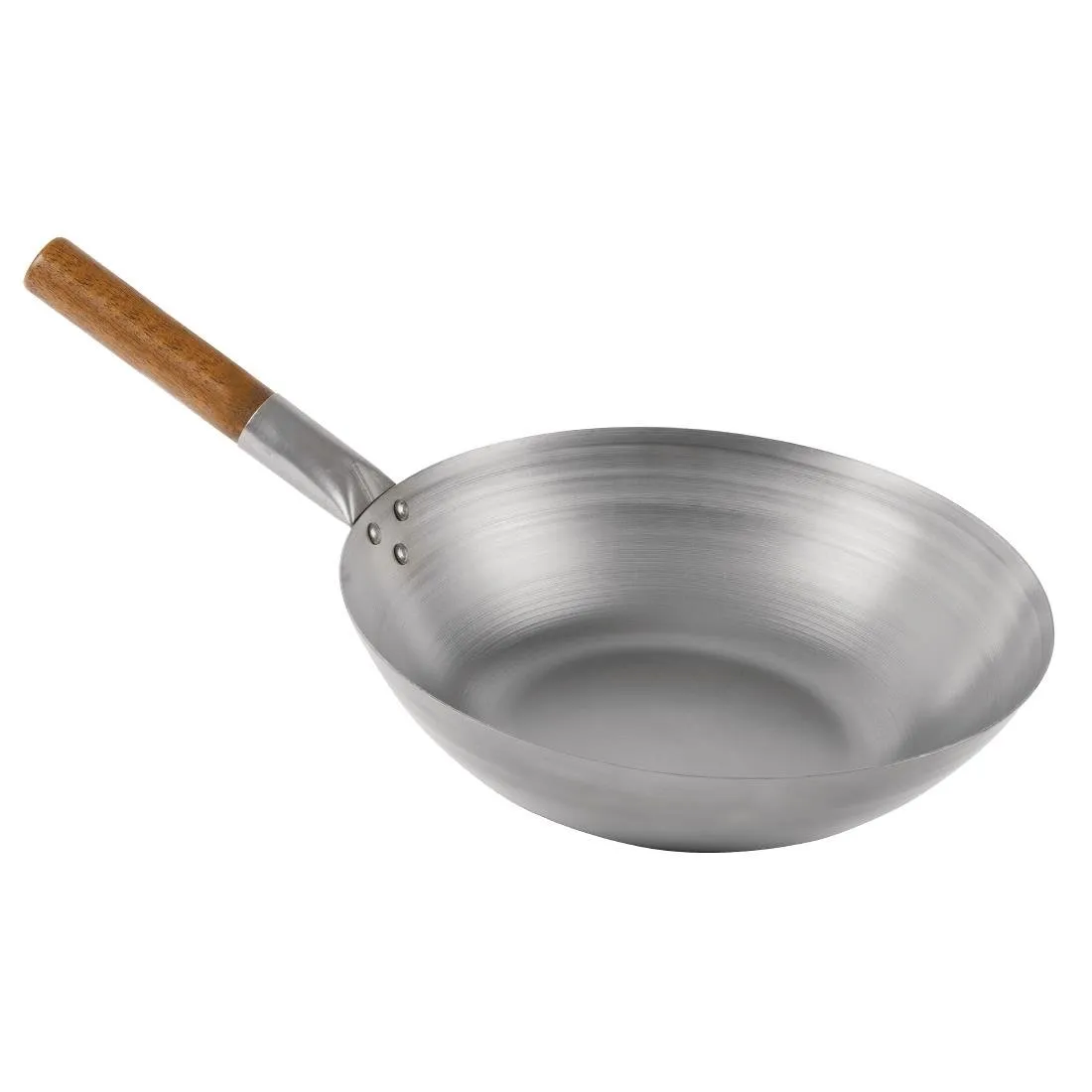 London Wok Flat Bottom Wok 330mm - GJ494