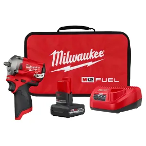 M12 FUEL™ 3/8" Stubby Impact Wrench High-Output Kit