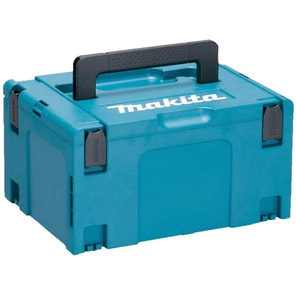 Makita DGA463Z 18V Brushless 115mm Angle Grinder with 2 x 6.0Ah Batteries & Charger in Case