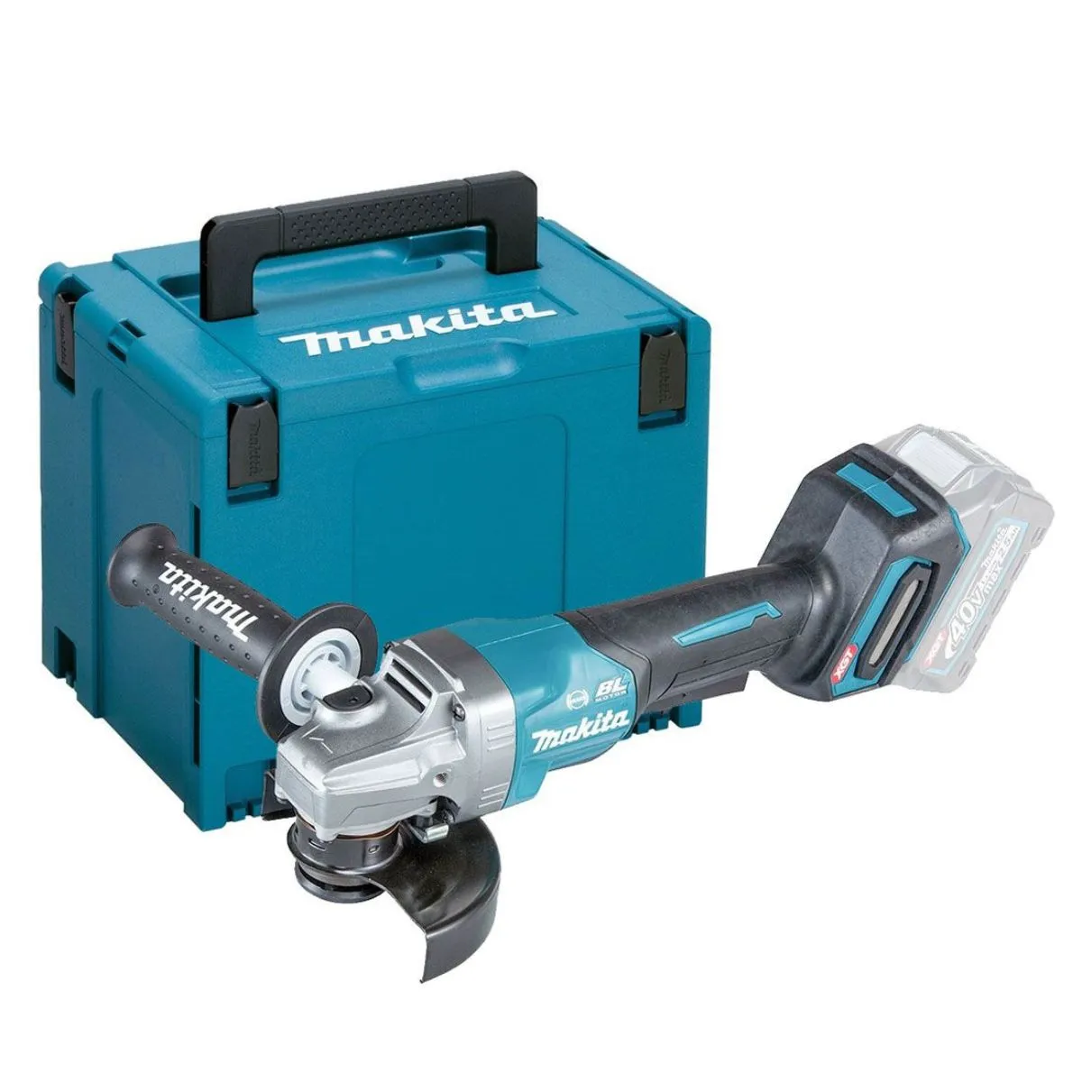 Makita GA013GZ01 40V XGT Max 125mm Brushless Angle Grinder Body Only With Carry Case