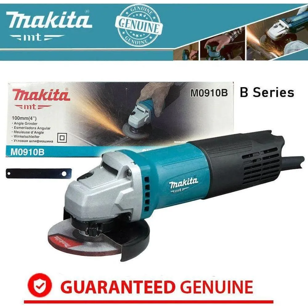 Makita MT M0910B Angle Grinder (4") 100mm 540W (Damaged Box)