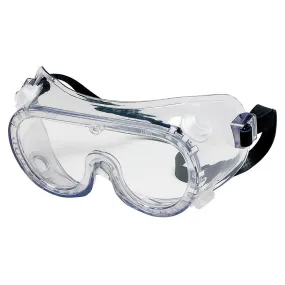 MCR Safety 22 Goggles - Indirect Ventilation Frame - Anti-Fog Lens - Rubber Strap - 2235R