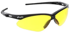 MCR Safety Memphis MP1 Black Frame, Amber UV-AF