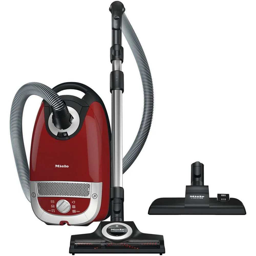 Miele C2 Cat & Dog Complete Cylinder Vacuum Cleaner - Red