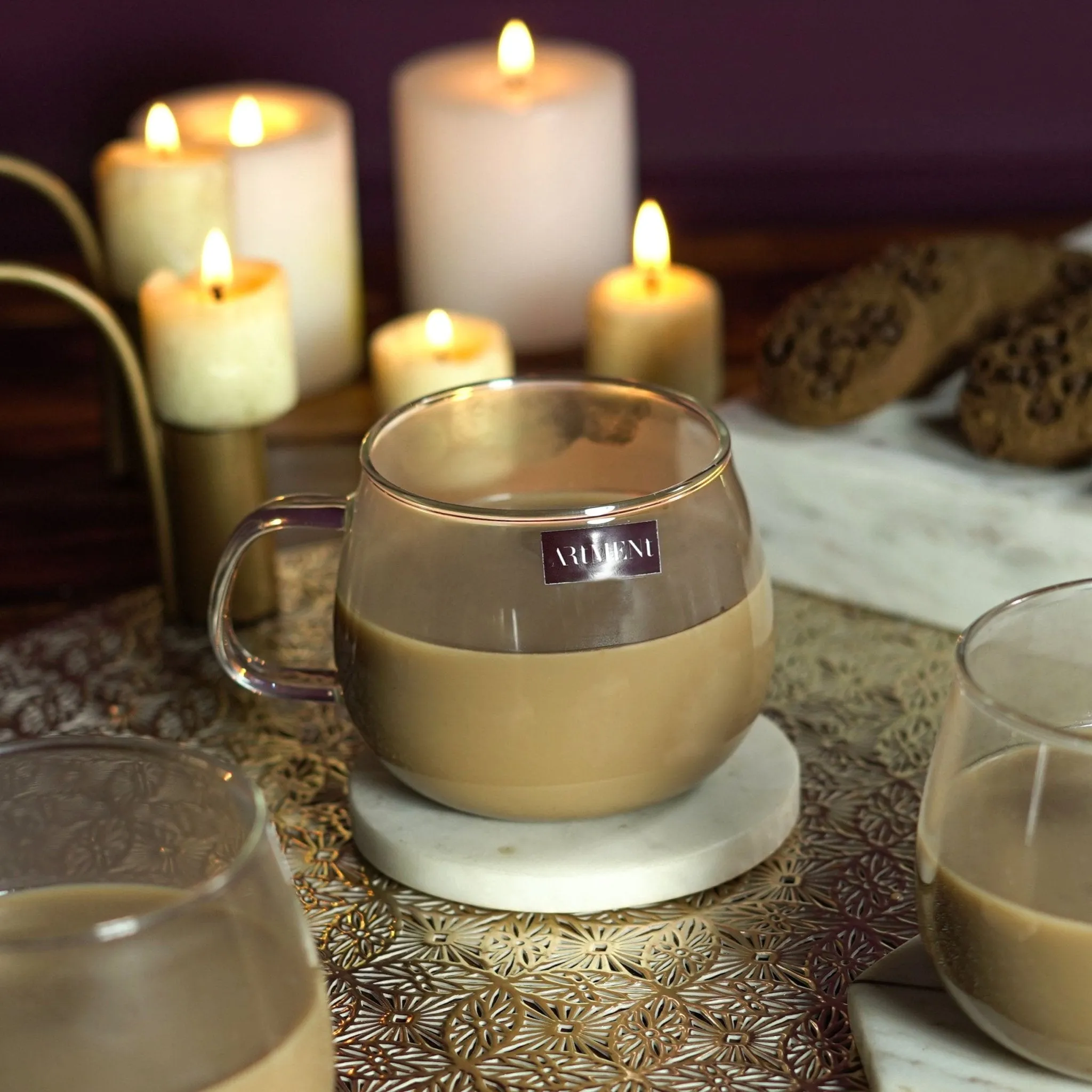 Minimalist Dream Glass Tea Cup