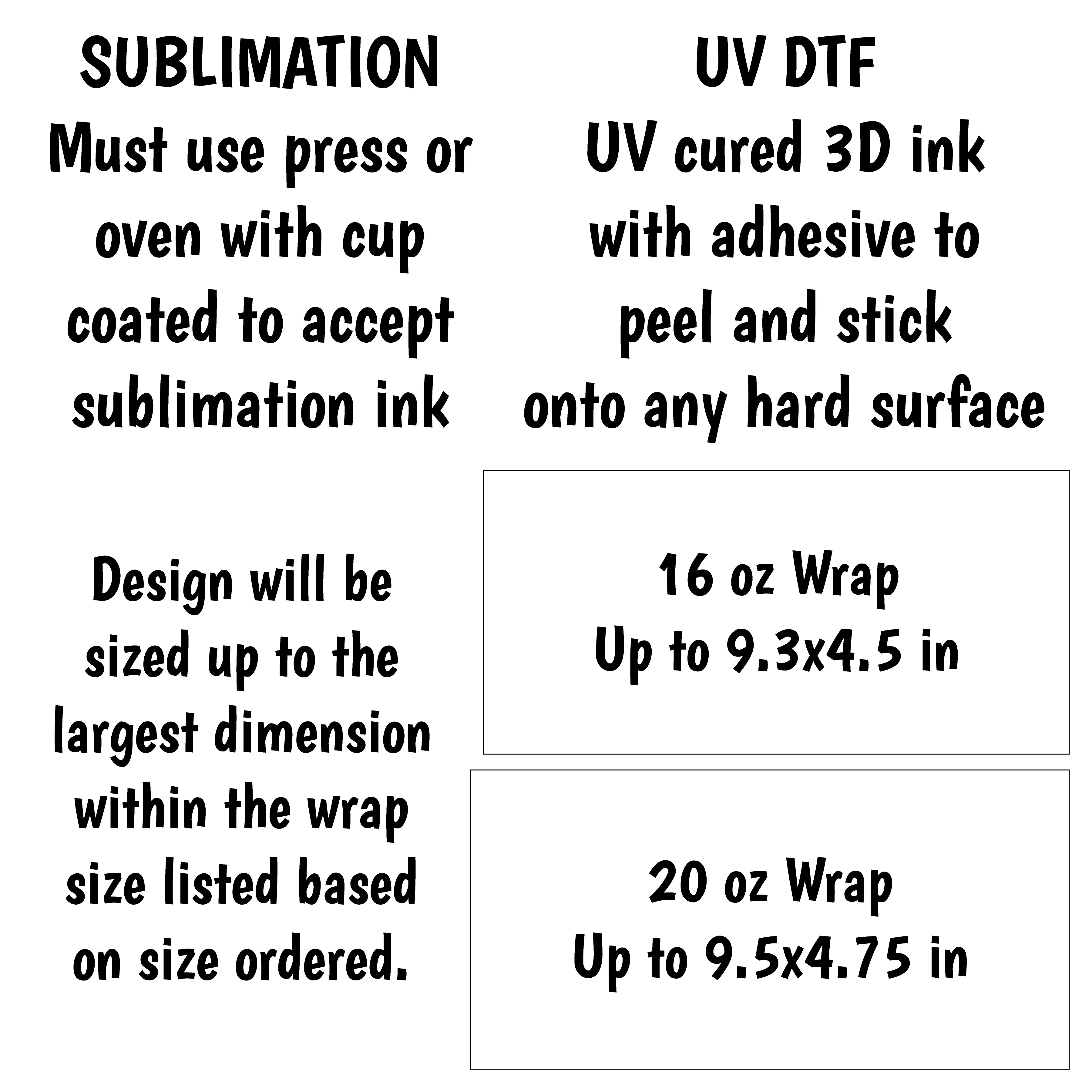 Mom Wrap for 16/20 oz Cups - UV DTF or Sublimation (SHIPS IN 3-7 BUS DAYS)