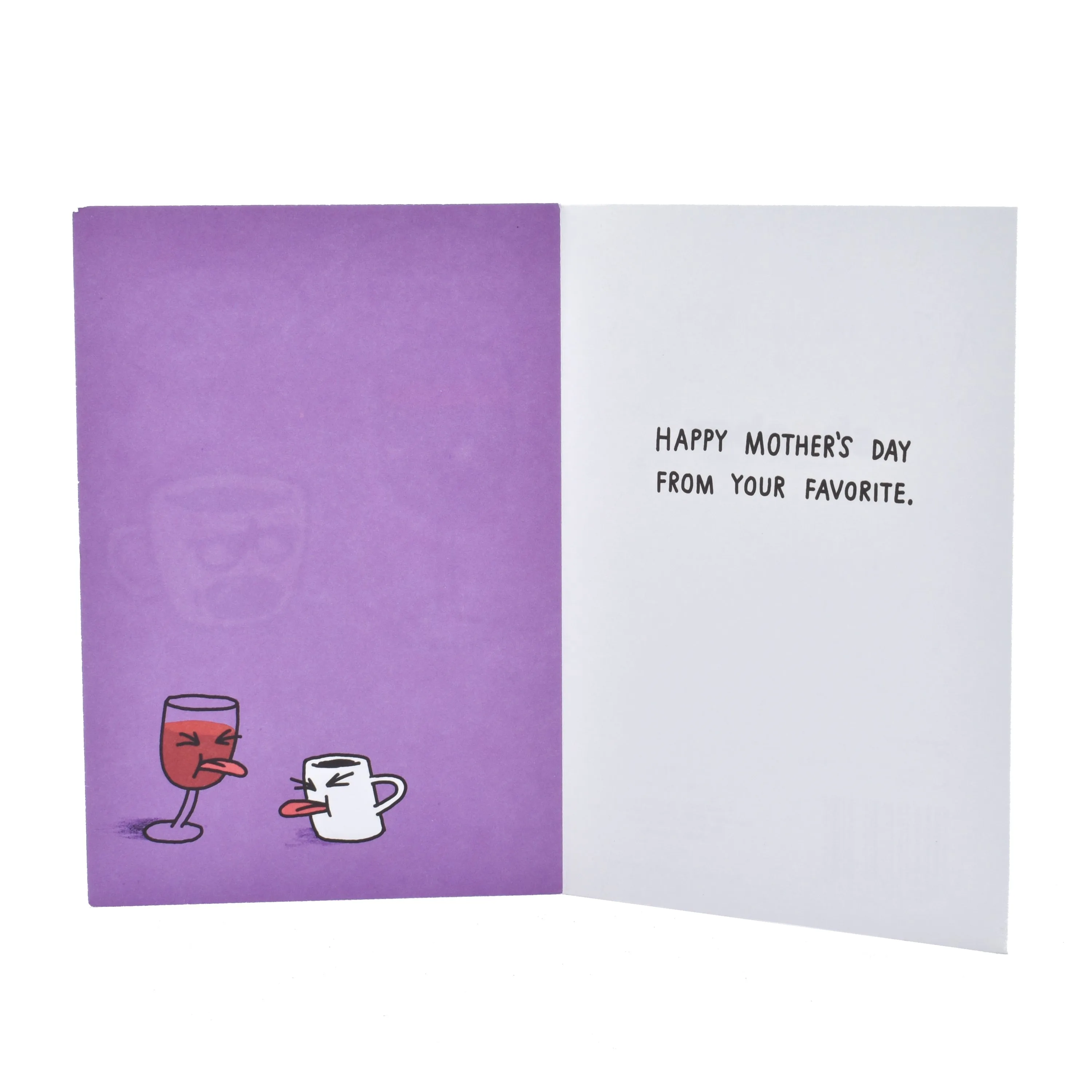 Mother's Day Card - Wine & Coffee