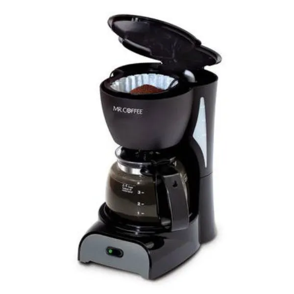 Mr. Coffee DR5-NP Simple Brew 4-Cup Switch Coffee Maker, Black