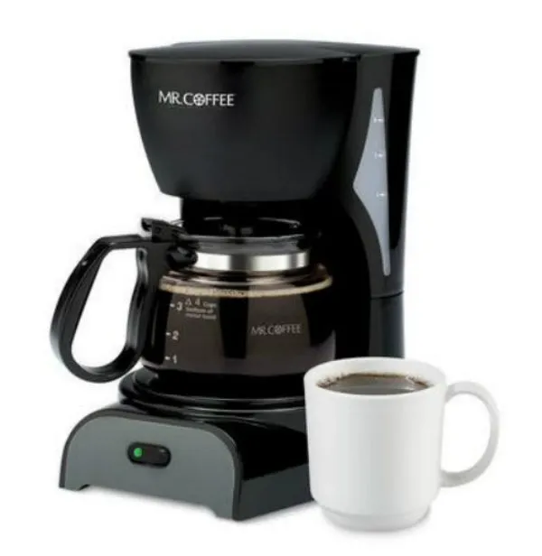 Mr. Coffee DR5-NP Simple Brew 4-Cup Switch Coffee Maker, Black