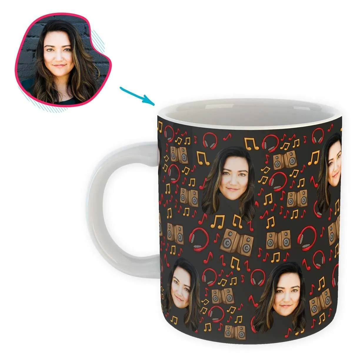 Music Personalized Mug