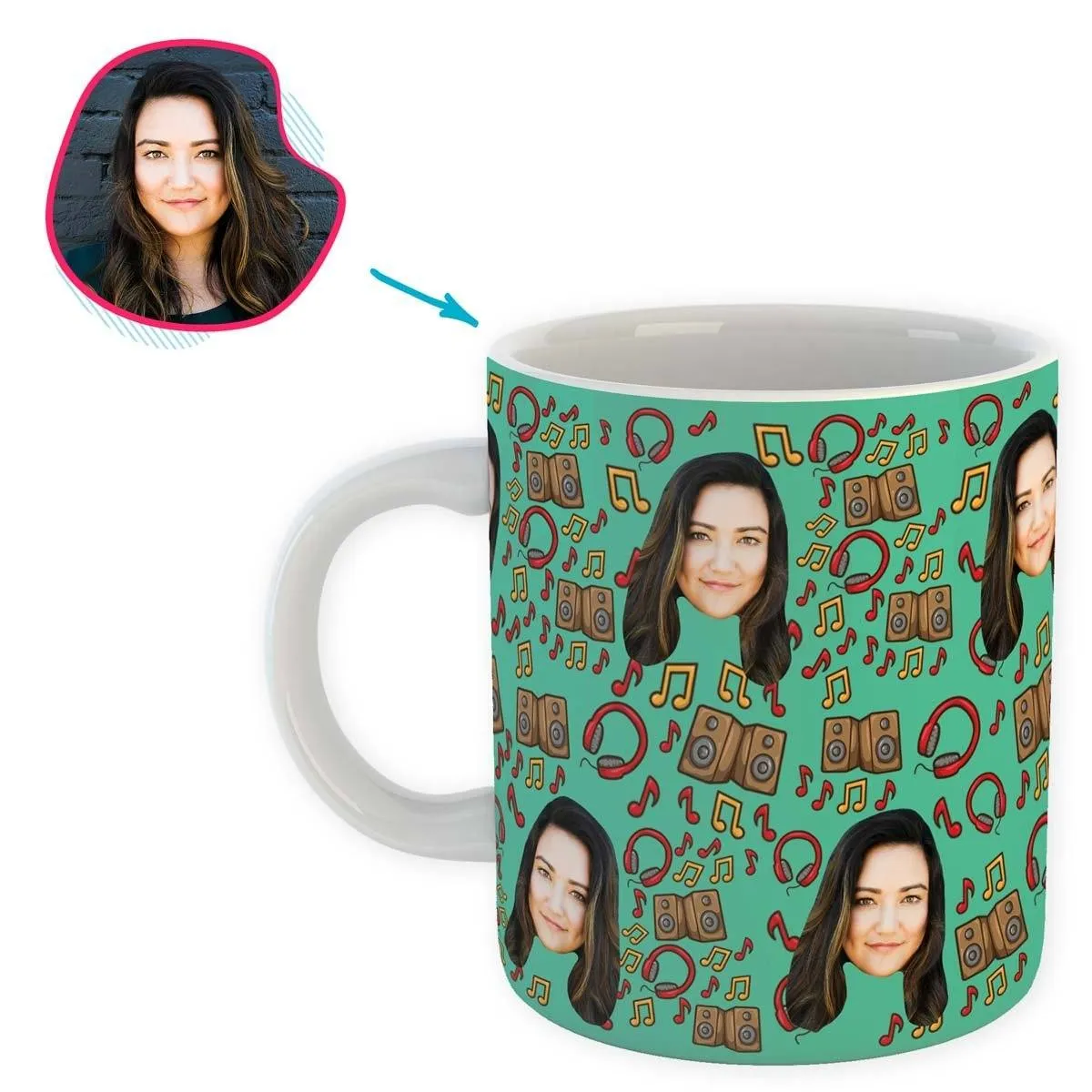 Music Personalized Mug