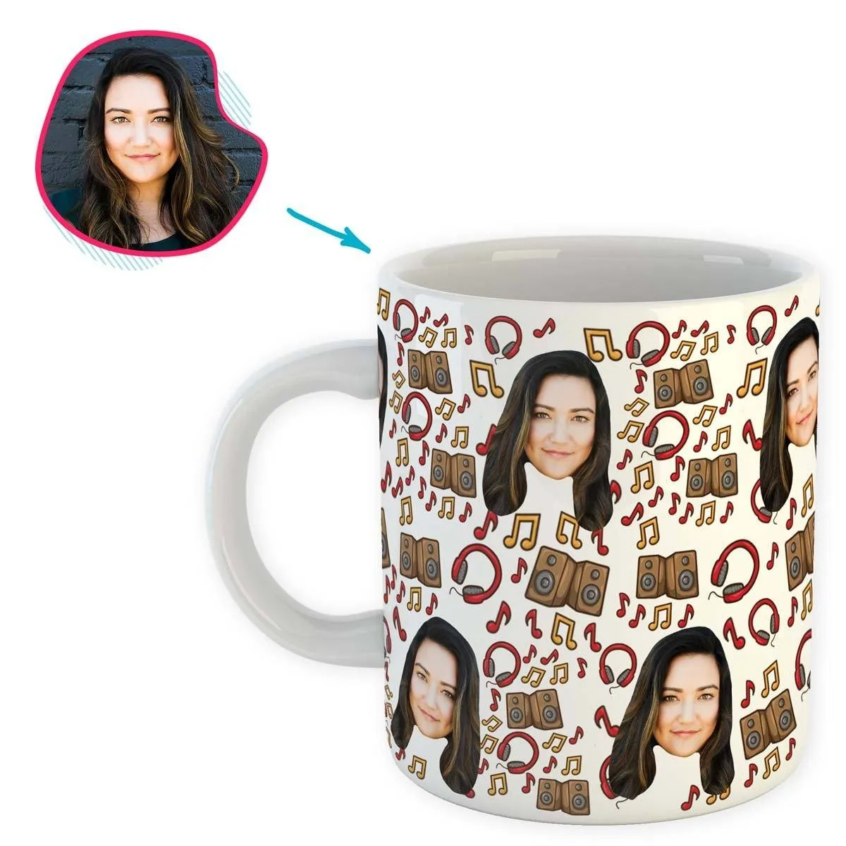 Music Personalized Mug