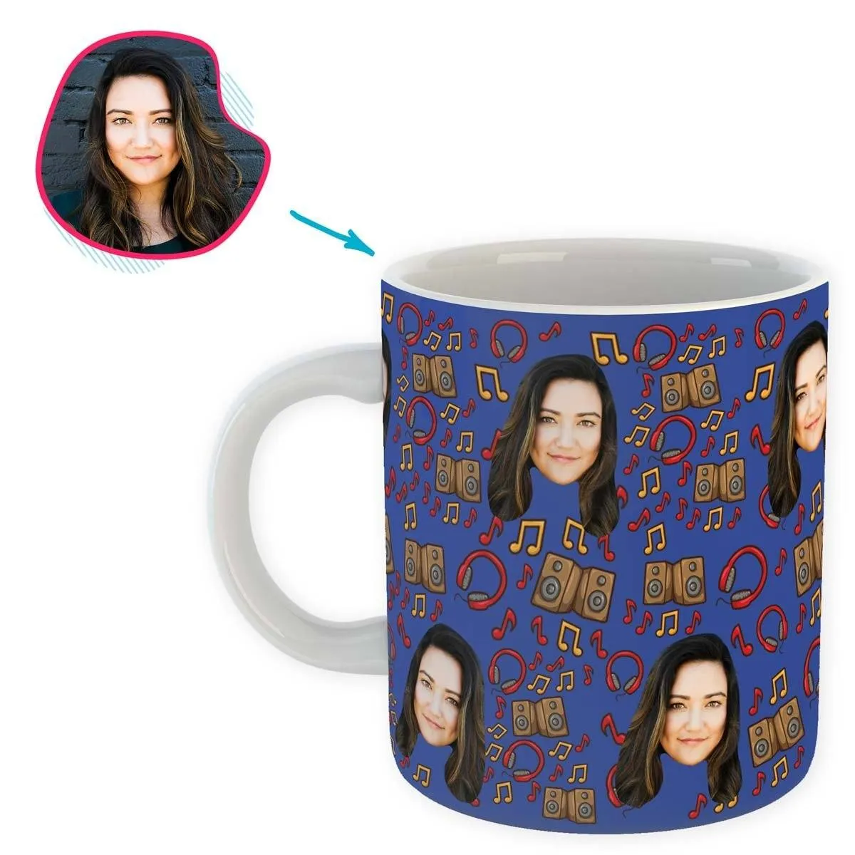 Music Personalized Mug