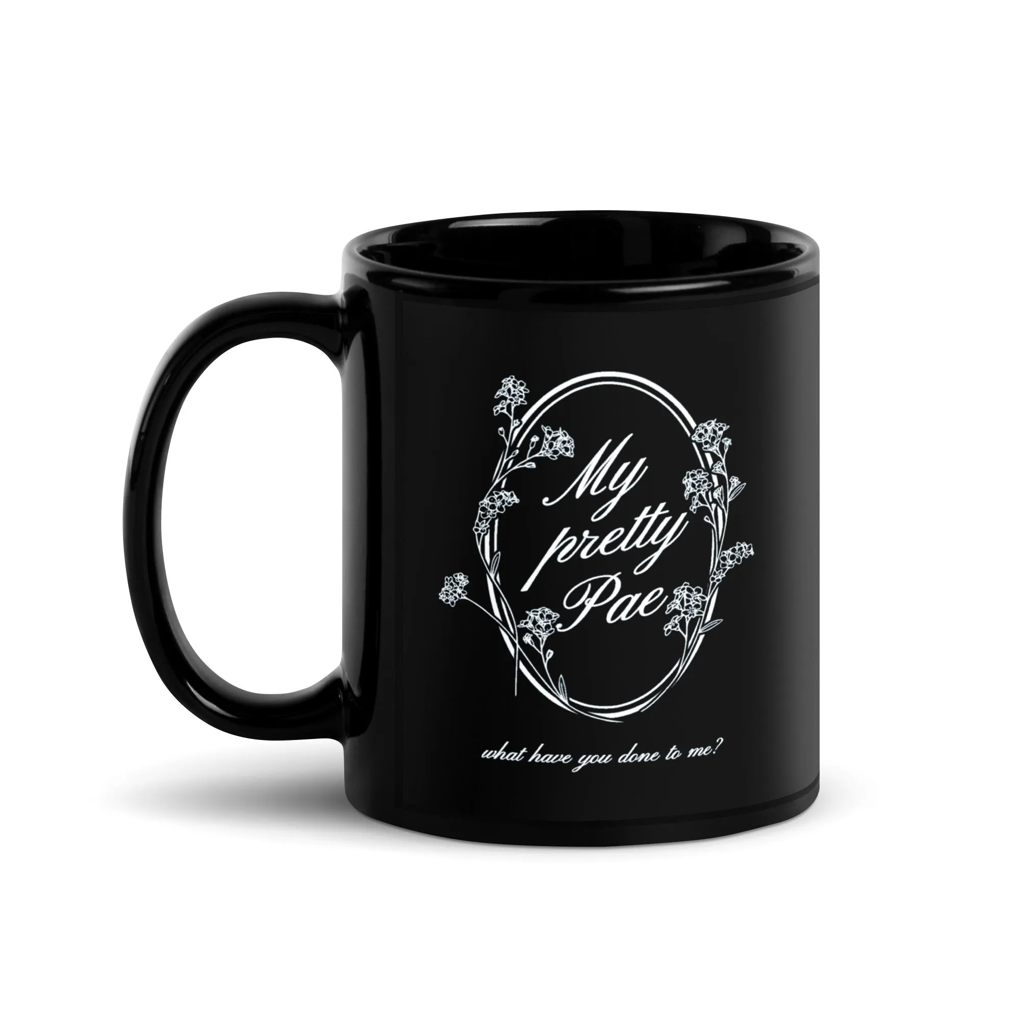 My Pretty Pae Black Glossy Mug