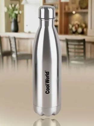 Nabhya Cool World Thermo Steel Hot and Cold Vacuum Flask Bottle (1500ml)