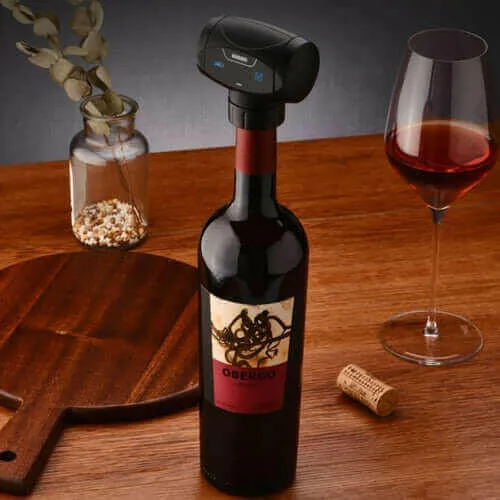 Napa King Auto Vacuum Wine Preserver Saver Cap