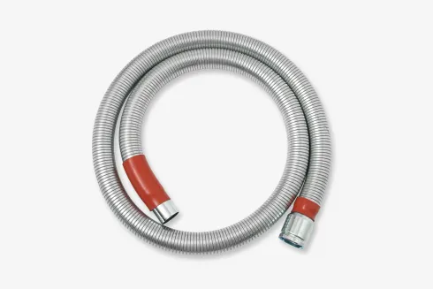 NilfiskCFM 50mm Steel Vacuum Cleaner Hose Kit For Hot Work In Bakeries and Crematoriums