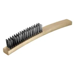 Oates 4 Row Extra Stiff Wire Brush