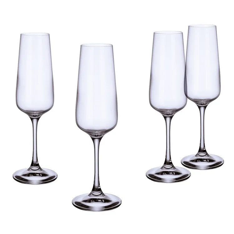 Ovid Flute Champagne Flutes Set of 4