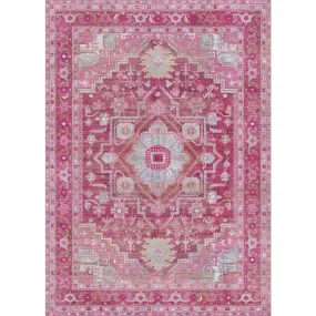 Ozana Pink Teal Rug - Second Love