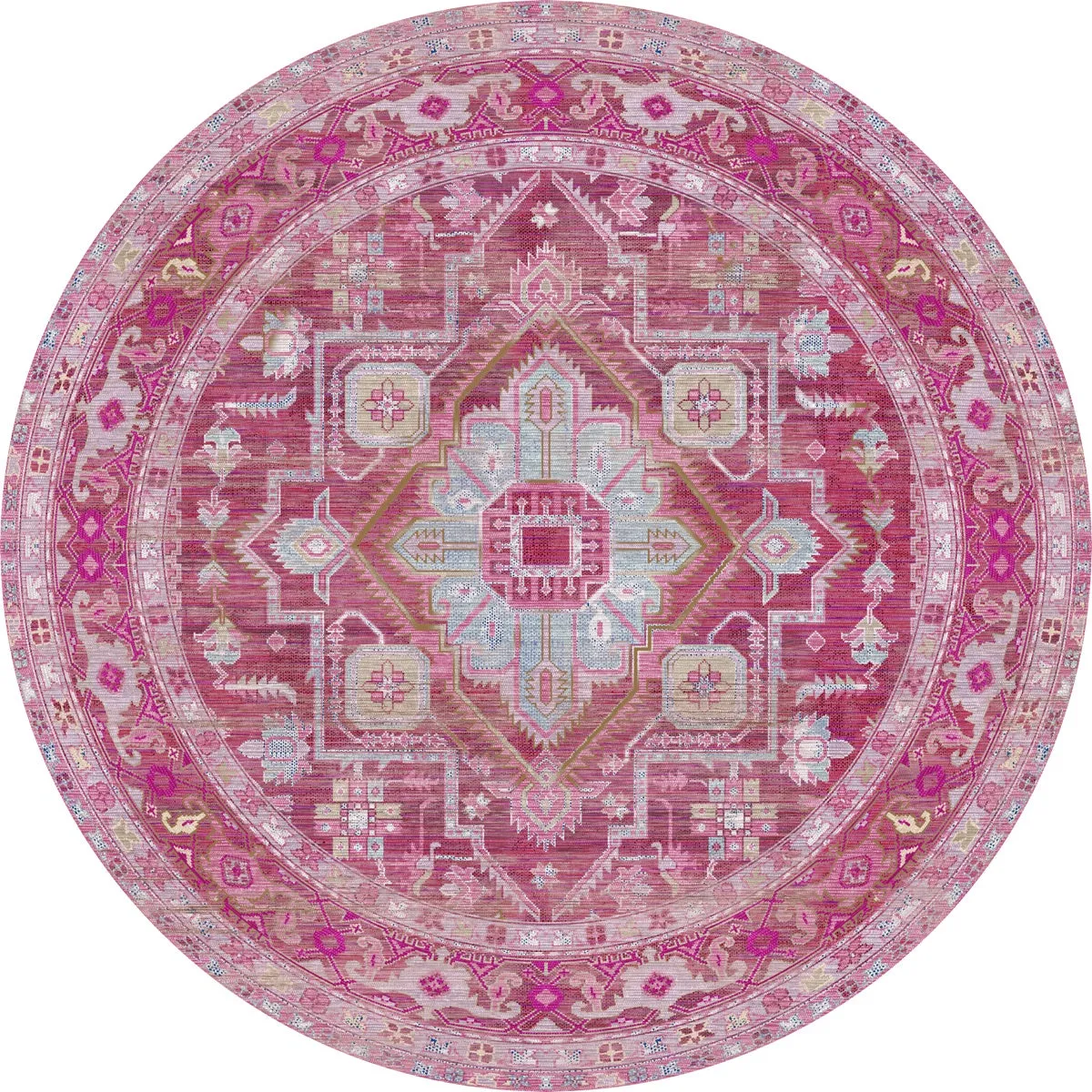 Ozana Pink Teal Rug