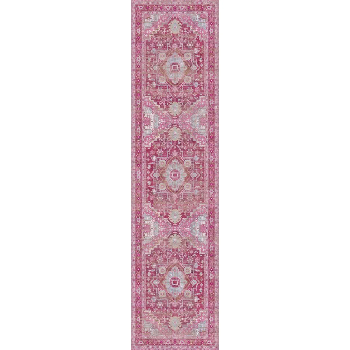 Ozana Pink Teal Rug