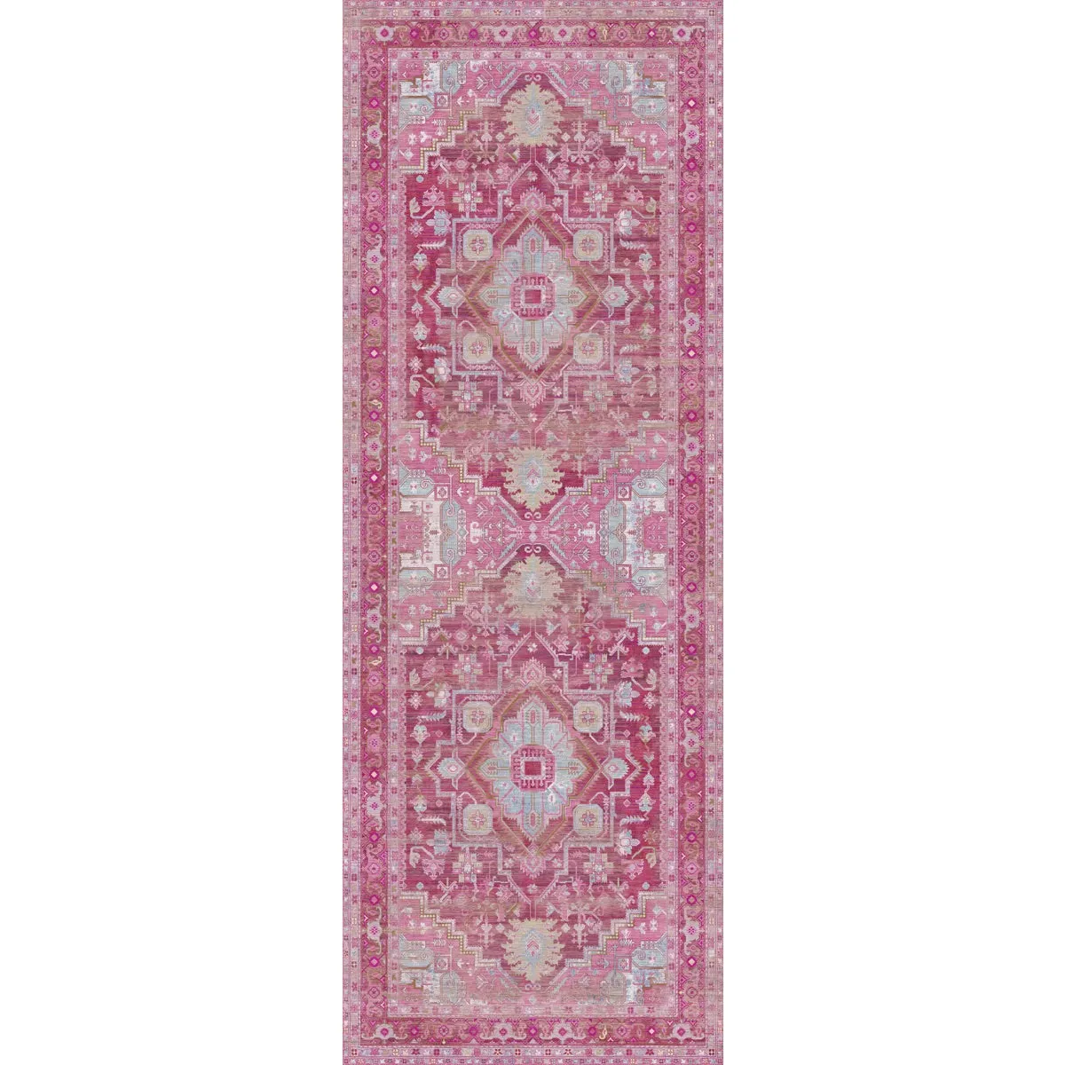 Ozana Pink Teal Rug