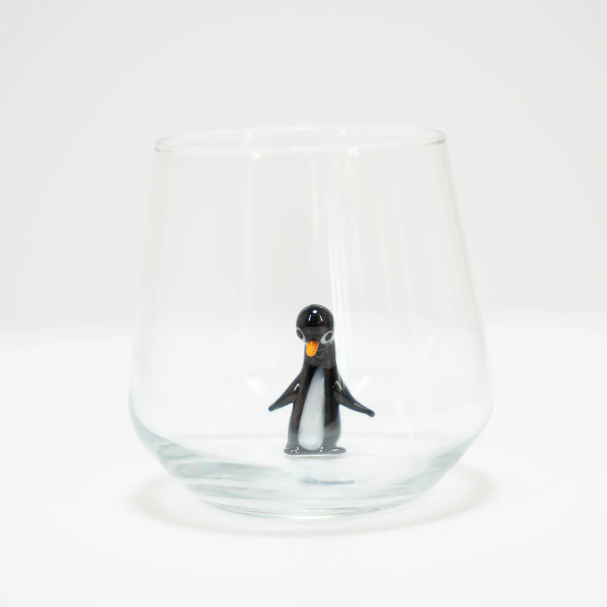 Penguin Glass Cup