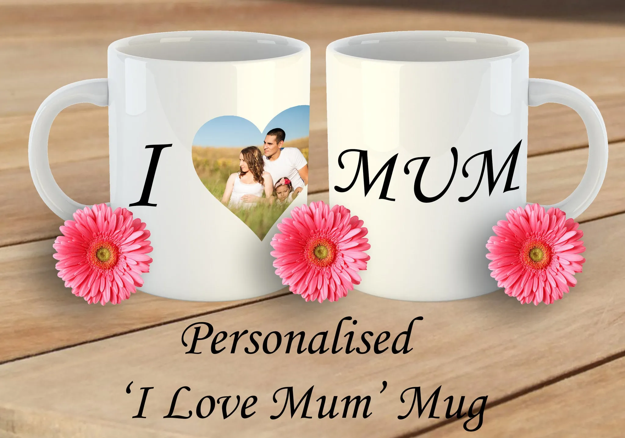 Personalised 'I Love Mum' Mug