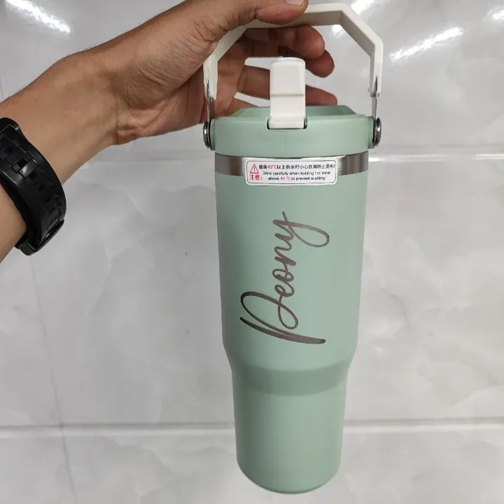 Personalised Insulated Travel Coffee Cup - Select From Drop Down Menu (No Cod Allowed On This Product) - Prepaid Order Only