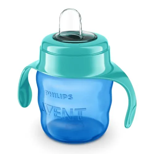 Philips Avent Classic Soft Polypropylene Spout Cup (Green/Blue, 200ml)