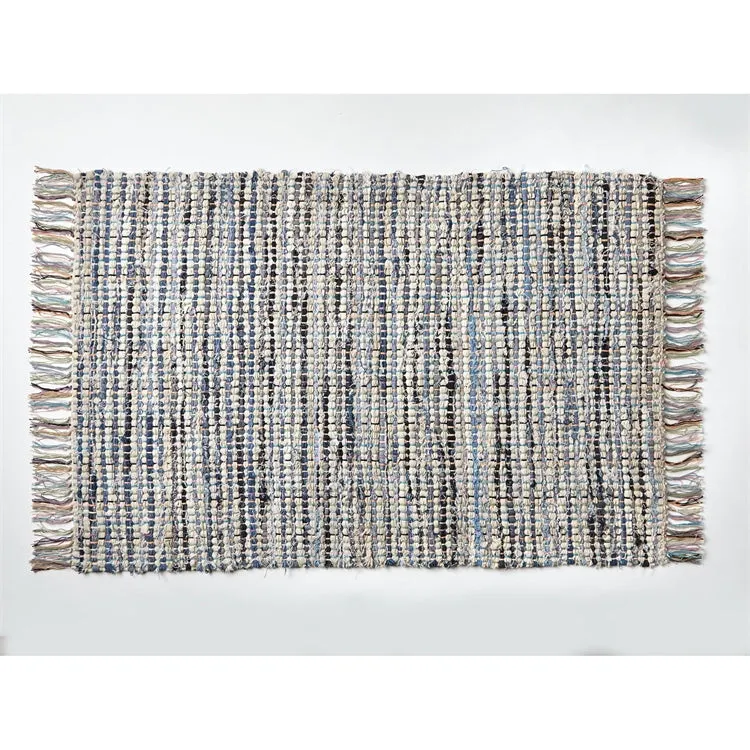 Plaid Chindi Rug