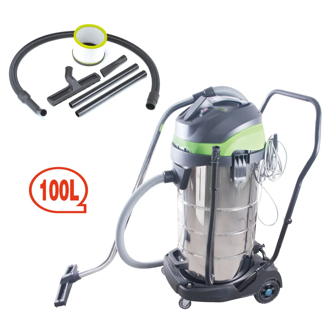 Prescott DRY AND WET VACUUM CLEANER 100 LITER 3000W PG1101002