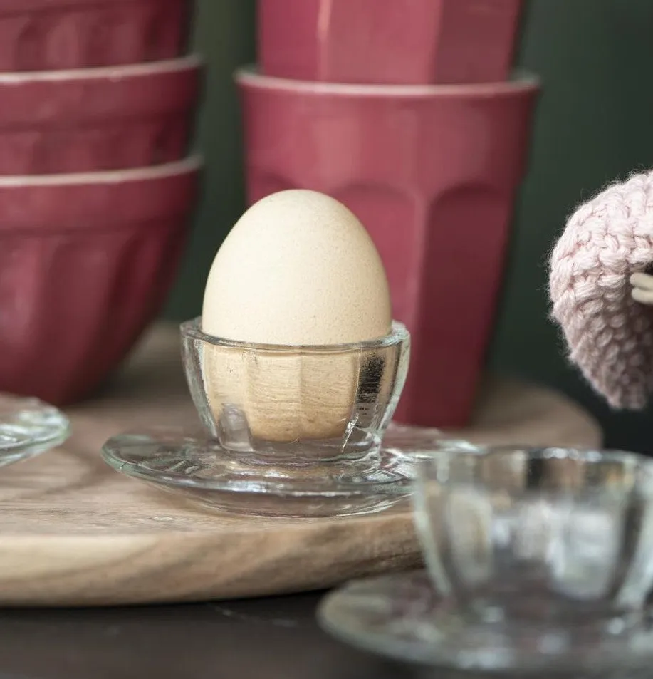 Pressed Glass Egg Cup