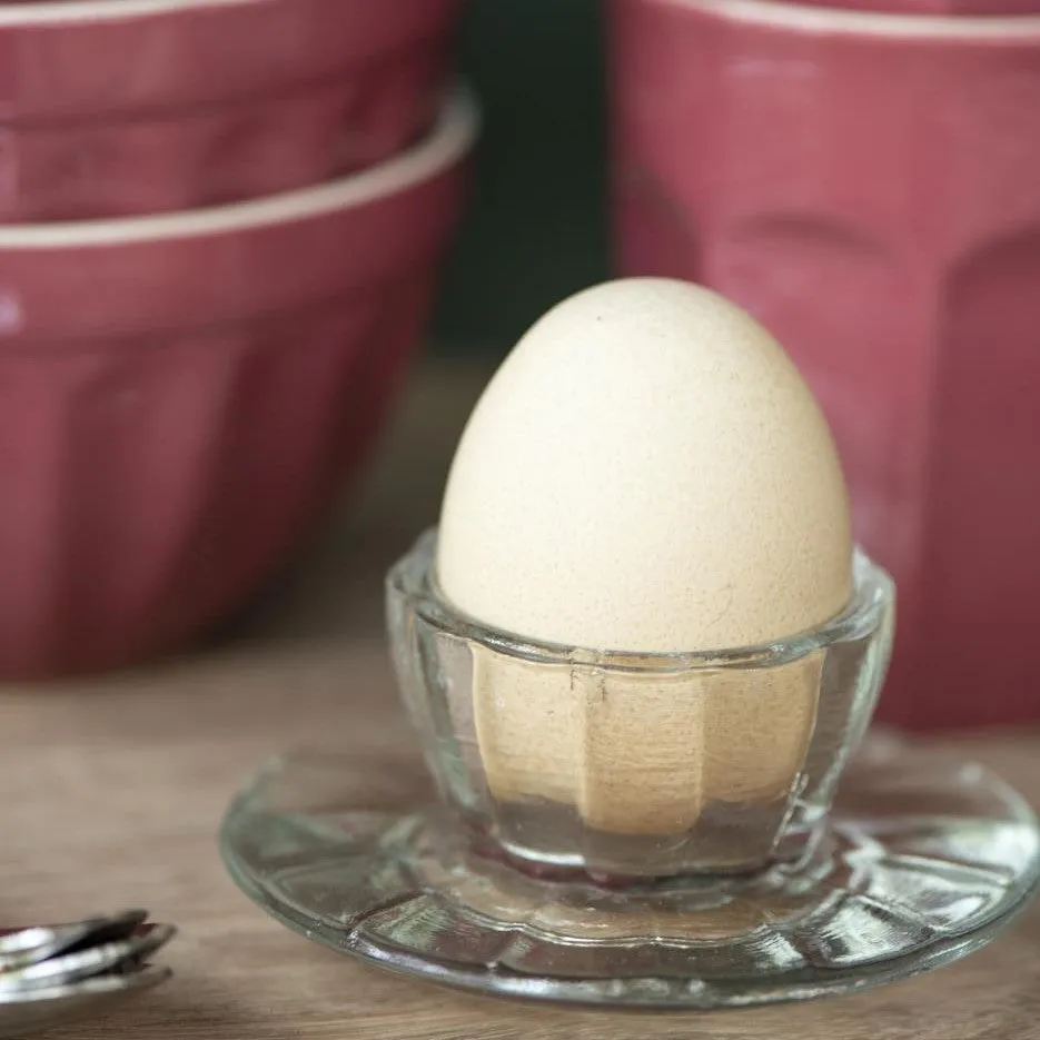 Pressed Glass Egg Cup